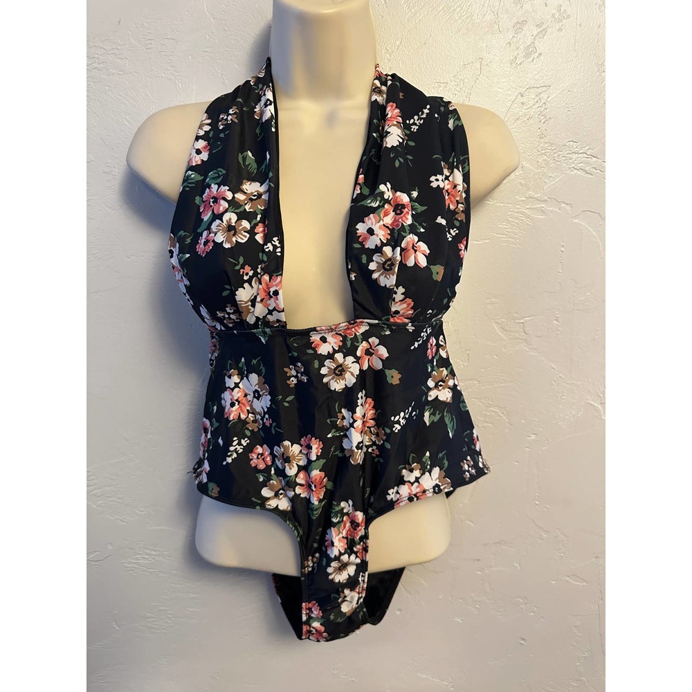 One Piece Halter Swim Suit